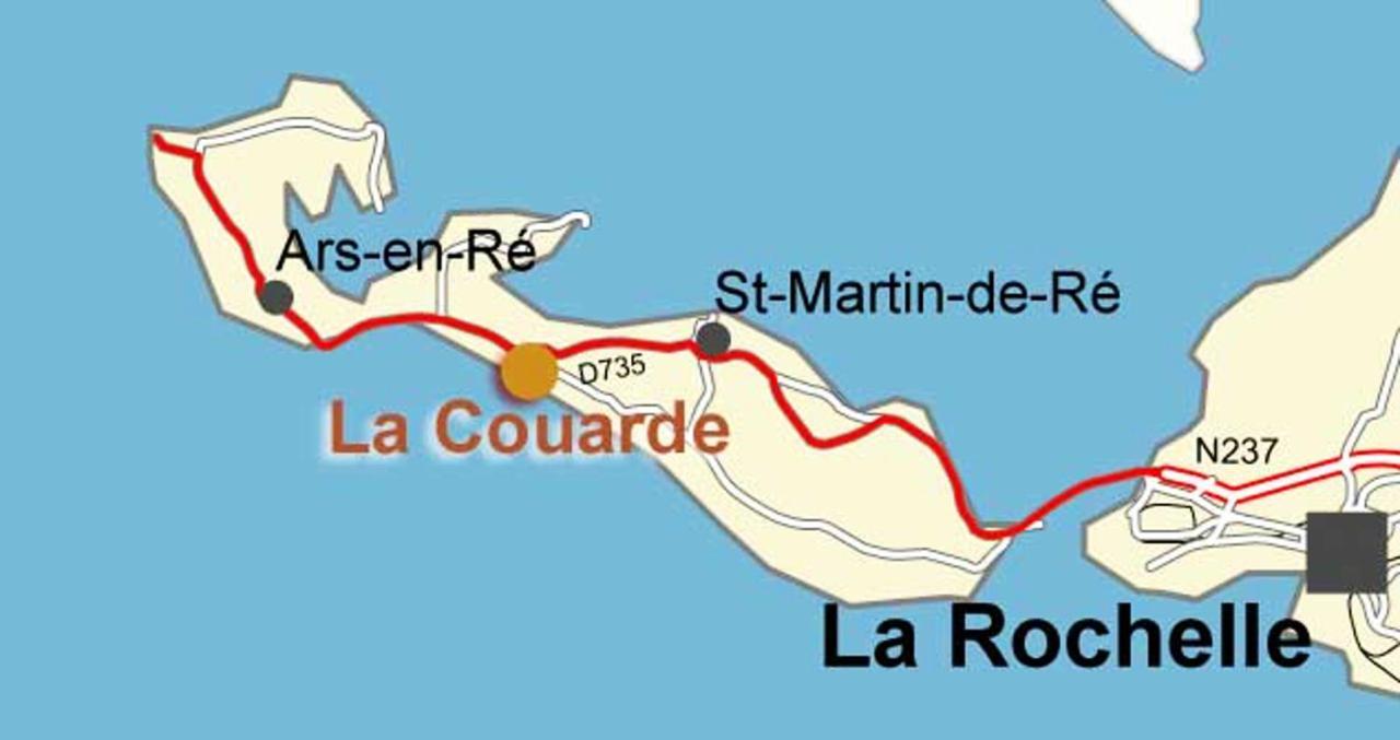 Petite Maison Charmante A La Couarde-Sur-Mer Avec Jardin Cloture Екстер'єр фото